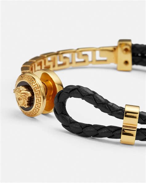 pulsera de oro versace|Pulsera Greca Oro .